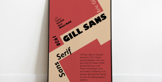 poster-Gill-Sans