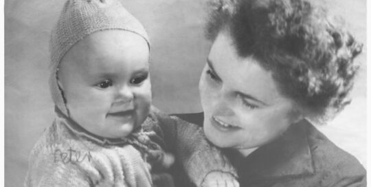 restored old photo