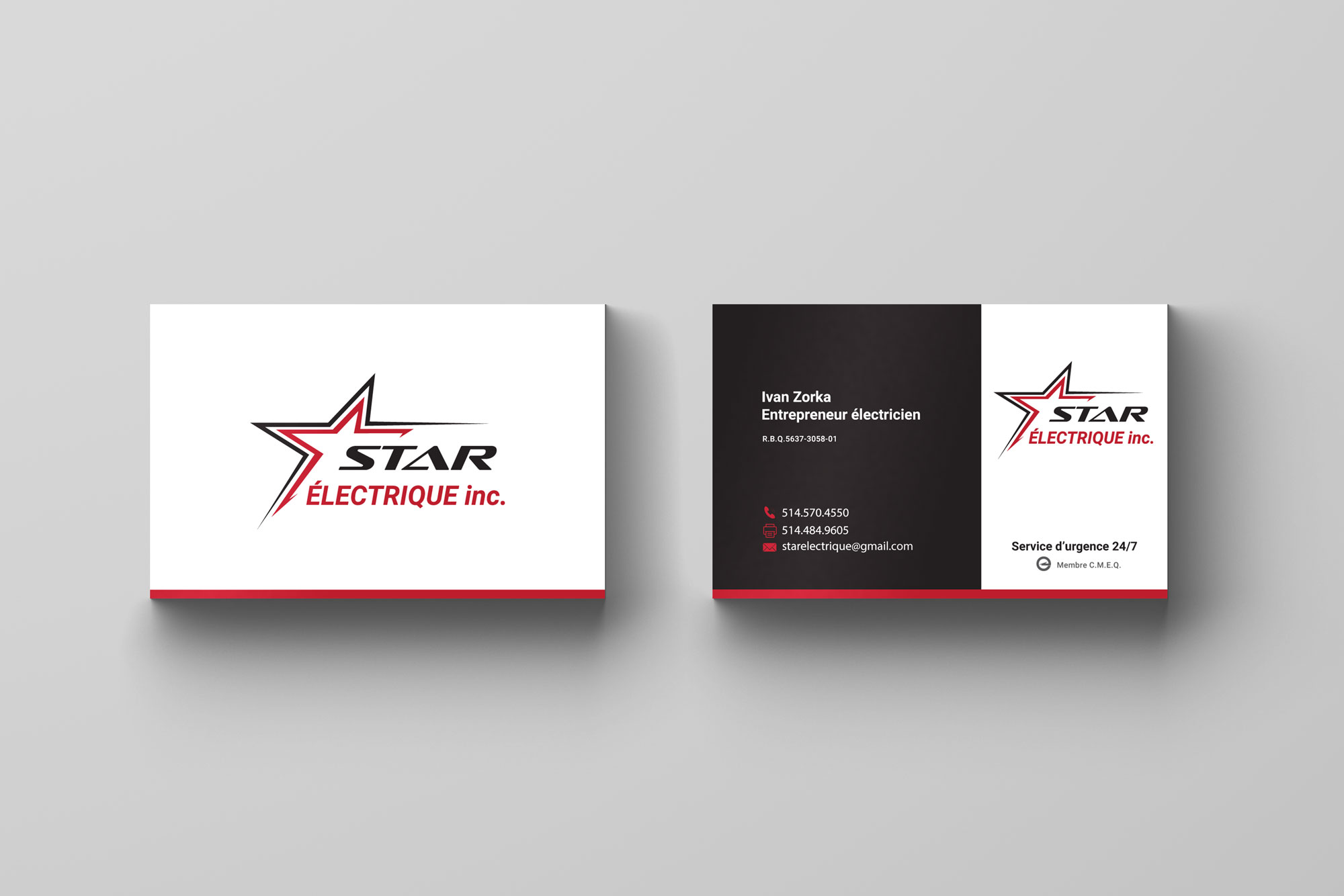 business card